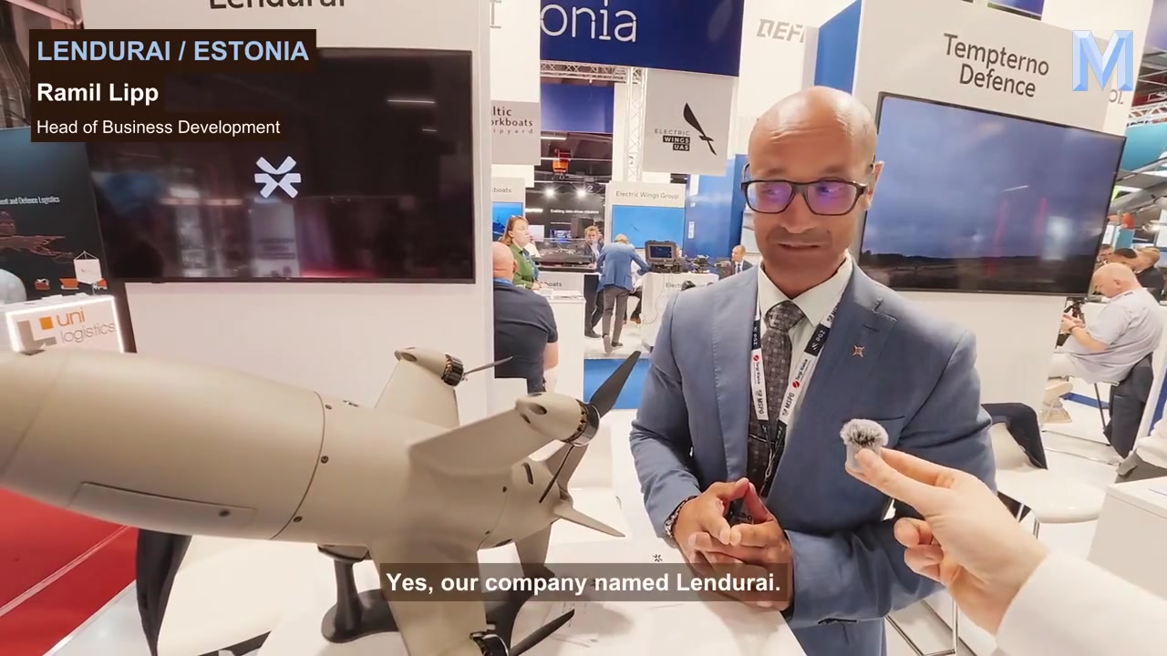 Кадр з оригінального інтерв’ю MSSG на MSPO 2026. Повний запис наведено в статті.