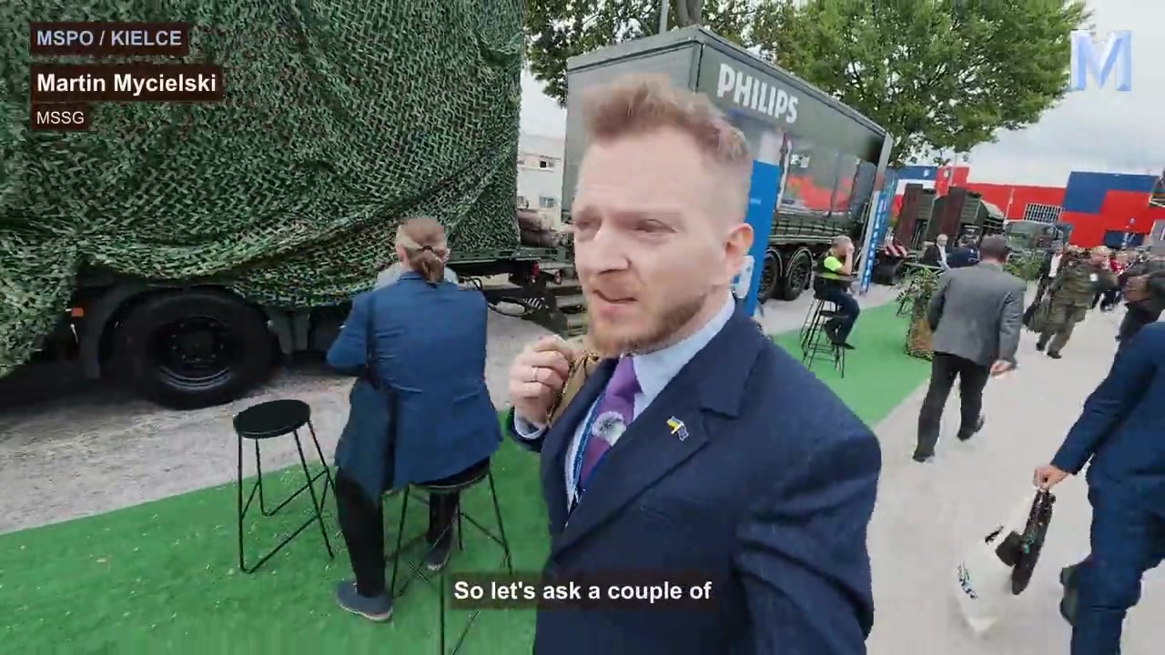 Кадр з оригінального інтерв’ю MSSG на MSPO 2026. Повний запис наведено в статті.
